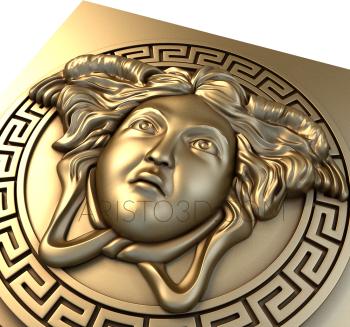 Free examples of 3d stl models (Gianni Versace S.p.A.. Download free 3d model for cnc - USMS_0049) 3D